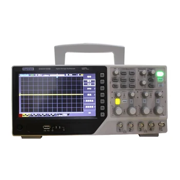 Осциллограф настольного типа Hantek DSO4104B 4-канальный, полоса пропускания 100 МГц, частота дискретизации 500uV/div 1GS/s