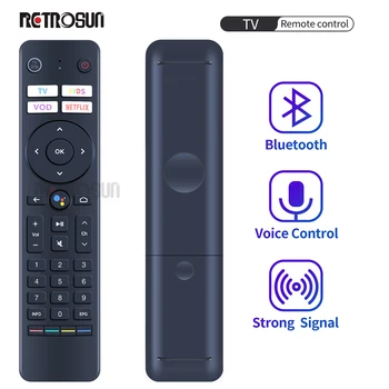 Новый голосовой пульт дистанционного управления для Tech4home Lda TV T4HU2124/36K KHAMSIN M7