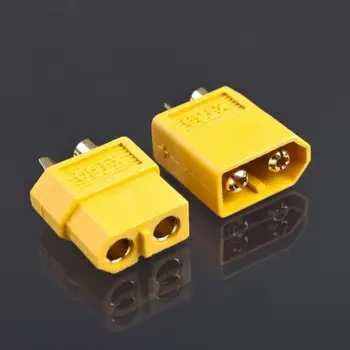 2 пары штыревых разъемов XT60 для мужчин и женщин для RC LiPo батареи