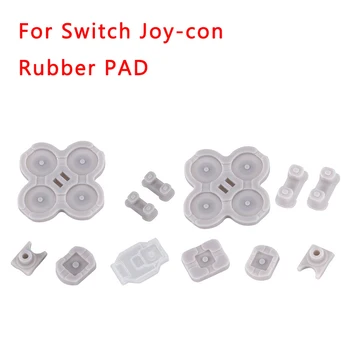 Запасные Части Для NS Switch Joy-con L R Комплект Резиновых Накладок Из токопроводящих пластиковых Резиновых ножек
