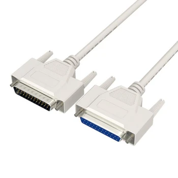25-контактный кабель DB25 с параллельным подключением LPT для принтера DB25 Кабель M-F 1,5 м Компьютерный кабель Удлинитель для принтера 25-контактный кабель LPT