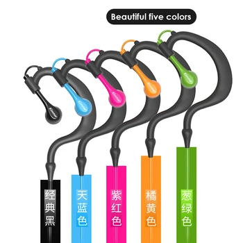 3,5 мм Спортивные наушники-ушные крючки с защитой от падения Наушники-ушные крючки для бега трусцой Гарнитура для тренировок для Xiaomi Samsung iPhone
