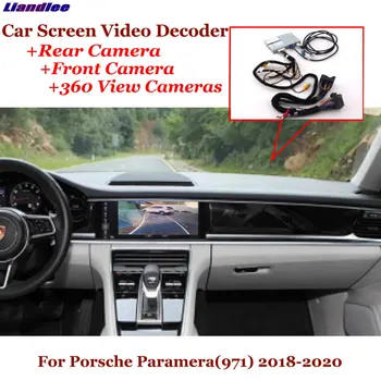Для Porsche Panamera 971 G2 2016-2022 Автомобильный HD Экран 360 Интерфейс VGA LVDS Видеорегистратор Камера Заднего Вида Декодер Изображения Обратной Парковки
