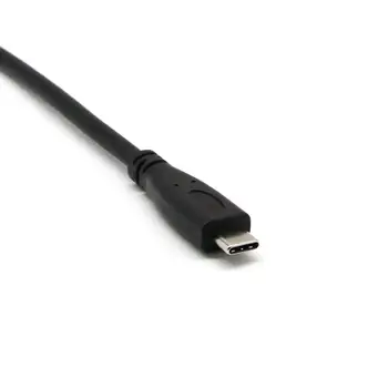 Высококачественный Удлинительный кабель для передачи данных Type C USB 3.1 от мужчины к женщине USB-C Удлинительный Шнур 0,3 М
