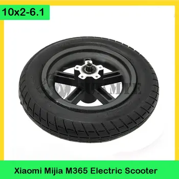 10-дюймовая надувная колесная шина 10x2-6.1, внутренняя внешняя шина с утолщением из сплава, обод для деталей электрического скутера Xiaomi Mijia M365