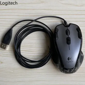 Игровая мышь Logitech G100, проводная USB-киберспортивная мышь для поедания цыплят, для домашних животных, студентов и взрослых