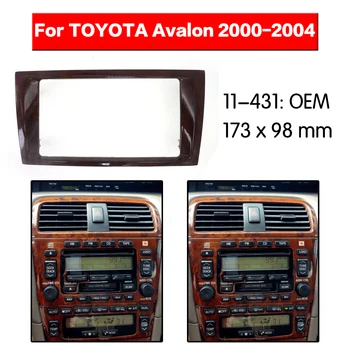 Автомобильный радиоприемник 2 DIN стерео монтажный адаптер для TOYOTA Avalon 2000 2001 2002 2003 2004 frame Audio