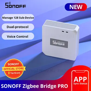 SONIFF ZB Bridge- P Умный дом Zigbee 3.0 Bridge PRO с дистанционным управлением устройствами ZigBee и Wi-Fi в приложении eWeLink До 128 дополнительных устройств