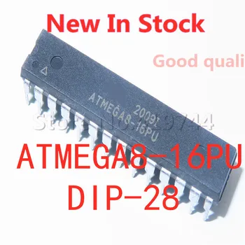 5 шт./ЛОТ 100% Качественный чип ATMEGA8-16PU ATMEGA8 DIP-28 MCU В наличии, новый оригинал