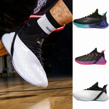 Оригинальные мужские баскетбольные кроссовки PEAK TONY PARKER 7 с технологией отскока подошвы Спортивные профессиональные баскетбольные кроссовки с амортизацией