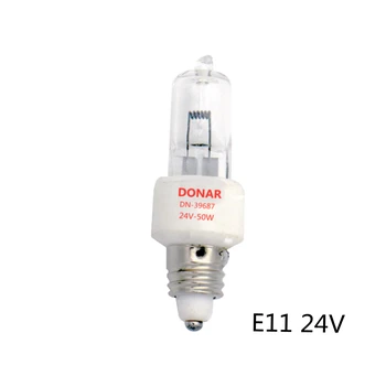 24V 50W E11 DN-39687 SH-52 резьбовой держатель лампы E11 24V 50W медицинская хирургическая бестеневая лампа 24V E11 лампа для медицинских