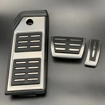 Автомобильный стайлинг Педаль акселератора из нержавеющей стали педаль тормоза для Porsche Cayenne 2018 2019 для Macan 2014-2018 Автомобильные аксессуары
