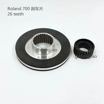 1 комплект тормозных колодок для печатной машины Roland 700 с 26 зубьями Наружный диаметр тормозной колодки 95 мм