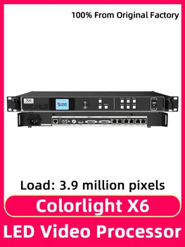 Видеопроцессор Colorlight X6 Светодиодный дисплей Полноцветная Сценическая реклама Большой экран Основная Поддержка Трех Экранов