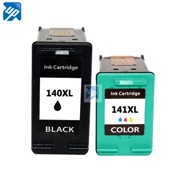 UP brand 2pk, совместимый с чернильными картриджами HP 140XL Black и 141XL Color CB336HE CB338HE