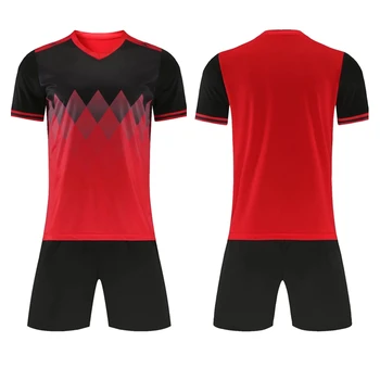 Комплект футболок Survetement для детей и мужчин, футбольный тренировочный костюм, костюм мальчика-игрока, карманная форма для бега, Пустая одежда для команды, сделанная своими руками