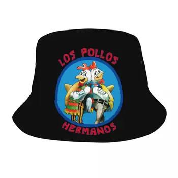 Los Pollos Hermanos Bob Hat, Пляжная шляпная одежда, LPH Cool Chicken Fisherman, кепки для занятий спортом на открытом воздухе, Мужская Женская шляпа Bob, легкая
