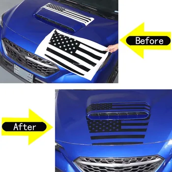 Для Subaru WRX 2021-2023, наклейка на капот автомобиля, виниловые наклейки, Аксессуары для модификации экстерьера