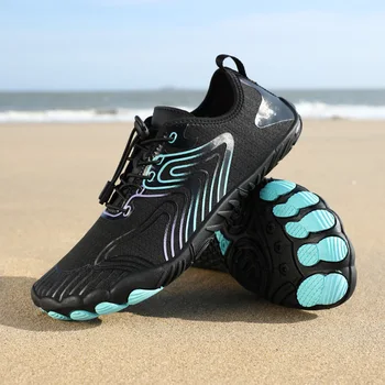 Летние женские пляжные водные туфли для плавания босиком Женские аквашузы Прямая поставка 2023