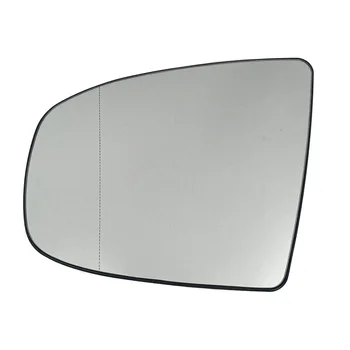 Левое боковое зеркало заднего вида, стекло бокового зеркала с подогревом + Регулировка для BMW X5 E70 2007-2013 X6 E71 E72 2008-2014