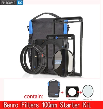 Комплект системных фильтров Benro FH100M2K0 100 мм/FH100M2 держатель фильтра + cpl + комплект сумок