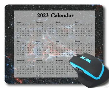 Специальный дизайн, календарь на 2023 год, Коврик для мыши с зелеными бликами, коврик для мыши с зеленой краской для офисных компьютеров, ноутбуков Для мужчин и женщин