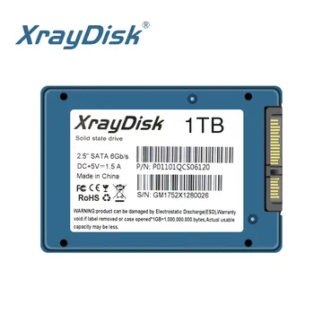 Металлический корпус Xraydisk Sata3 SSD 1 ТБ Внутренний твердотельный накопитель Жесткий диск для ноутбуков и настольных компьютеров