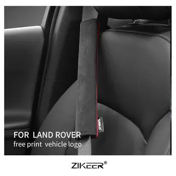 Для Land Rover Range Rover Sport Discovery 3 4 Elander 2 Evoque Чехол Для Ремня Безопасности Автомобиля Из Алькантары Ремни Безопасности Защита Плеч