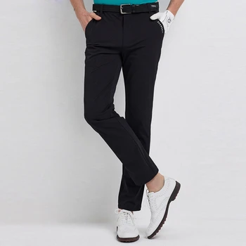 Мужские брюки для гольфа Deanball's, Быстросохнущие облегающие спортивные летние длинные брюки для гольфа, стрейчевые повседневные деловые брюки