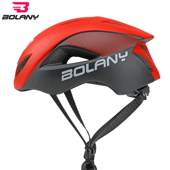 Велосипедный шлем BOLANY для горного/шоссейного велоспорта, Уличная велосипедная шляпа, Спортивное снаряжение для велоспорта, шляпа, интегрированный велосипедный шлем