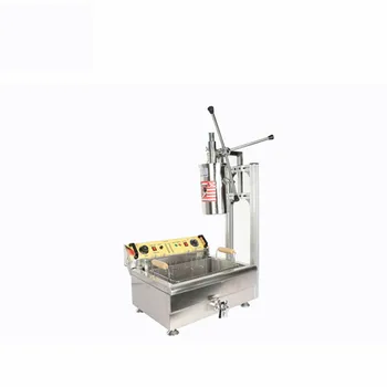 Электрическая машина для приготовления чуррос объемом 5 л, 4 формы, Испания, машина для приготовления чуррос