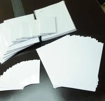 Листы матовой полипропиленовой бумаги формата А3 для цифровой печати