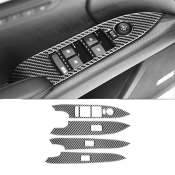 Накладка Панели Переключателя Стеклоподъемника Из Углеродного Волокна Для Cadillac XTS 2013-2018 Аксессуары