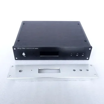 2806 установить 9018 + XMOS интерфейс Amanero USB XLR rca полностью алюминиевый ES9018 ES9028PRO ES9038PRO ЦАП шасси усилитель DIY box