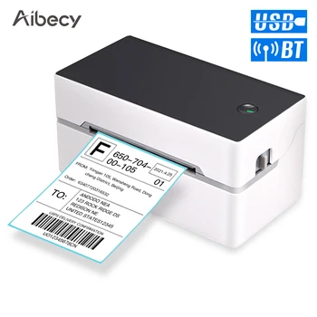 Настольный принтер этикеток для доставки USB/BT прямой термопринтер штрих-кода 40-80 мм бумага USB высокоскоростной производитель этикеток