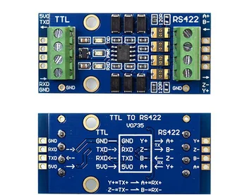 Модуль TTL-RS422 Модуль интермодуляции уровня TTL-rs422 модуль полнодуплексной двусторонней связи TTL-422