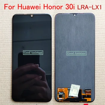 Оригинал для huawei Honor 30i LRA-LX1 Дисплей Замена ЖК-экрана Дигитайзер в сборе Модуль сенсорной панели Поддержка отпечатков пальцев