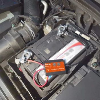 Приложение для анализа напряжения автомобиля 12 В, удаленное отображение напряжения батареи, монитор системы проворачивания, тестер напряжения батареи BT4.0