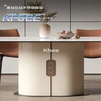Kfsee 1шт В комплекте Минималистичный Устойчивый обеденный стол длиной 160 см