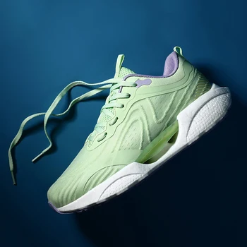 2022 Мужская повседневная обувь, модные кроссовки, спортивные летние сетчатые дышащие теннисные эластичные кроссовки для бега, нескользящая удобная мужская обувь