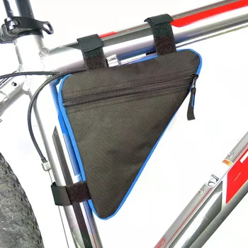 Велосипедная треугольная сумка лучевая сумка снаряжение для верховой езды горный велосипед складной велосипед передняя сумка велосипеда
