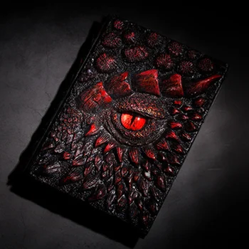 Уникальный блокнот с 3D-изображением дракона, Смоляная Ручная Бухгалтерская книга, Дневник с 3D-изображением дракона, Размер A5, Высокое качество