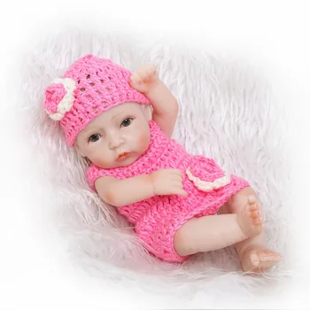 NPKCOLLECTION 12 дюймов, прекрасный Мини-Возрожденный Мальчик, реалистичная Виниловая Кукла ручной работы для новорожденных для детей