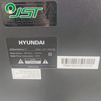 100% Новые 14 шт./комплект светодиодных лент для HYUNDAI 75 TV HATV-75AA100 HATV75AA100 HATV 75AA100