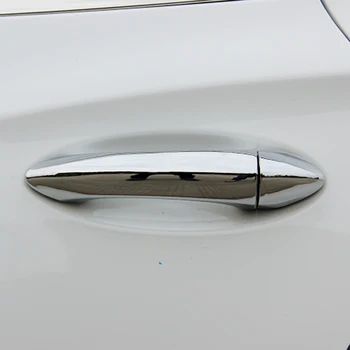 Для Buick Regal Enclave Envision 2018-2020 Хромированная наружная дверная ручка Крышка Хромированная отделка для укладки Молдинг Рамка Безель