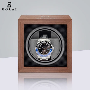 IBBETON Spot Goods Элитный подарочный бренд, деревянная коробка для намотки часов, высококачественная коробка для автоматических часов с 1 слотом с Mabuchi Moto